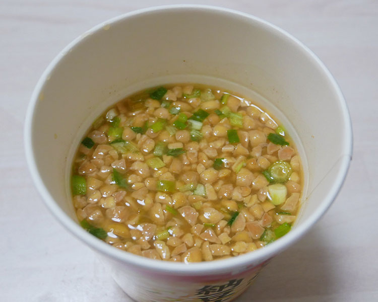 ②納豆菌が生きているひきわり納豆汁 3人分×4袋 味噌汁 インスタント味噌汁 - その他 加工食品